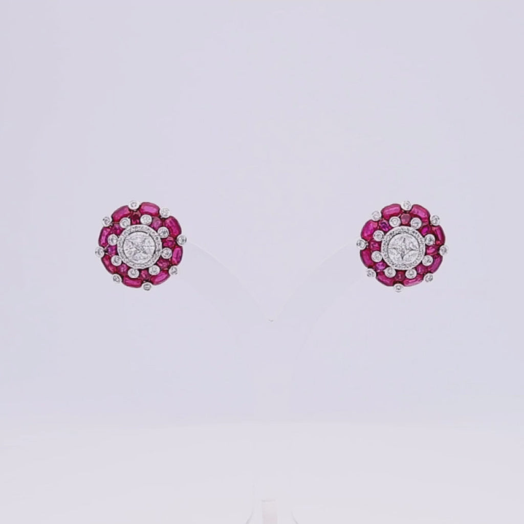 Heartflare Pins Earrings