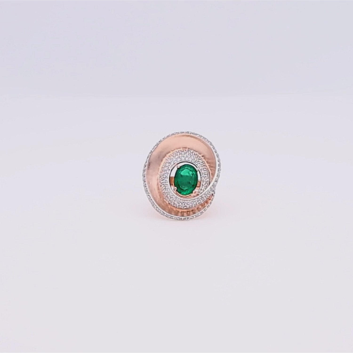 Emralith Crown Ring