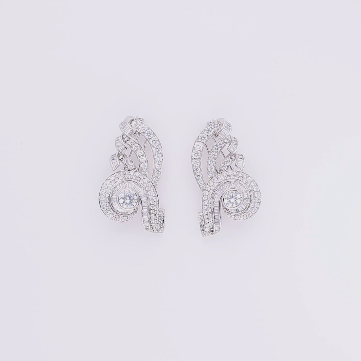 Diamond Dusk Brooch