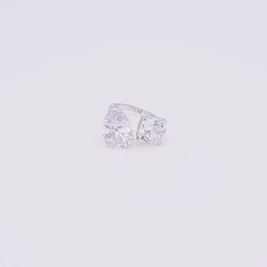 Facet Union Ring