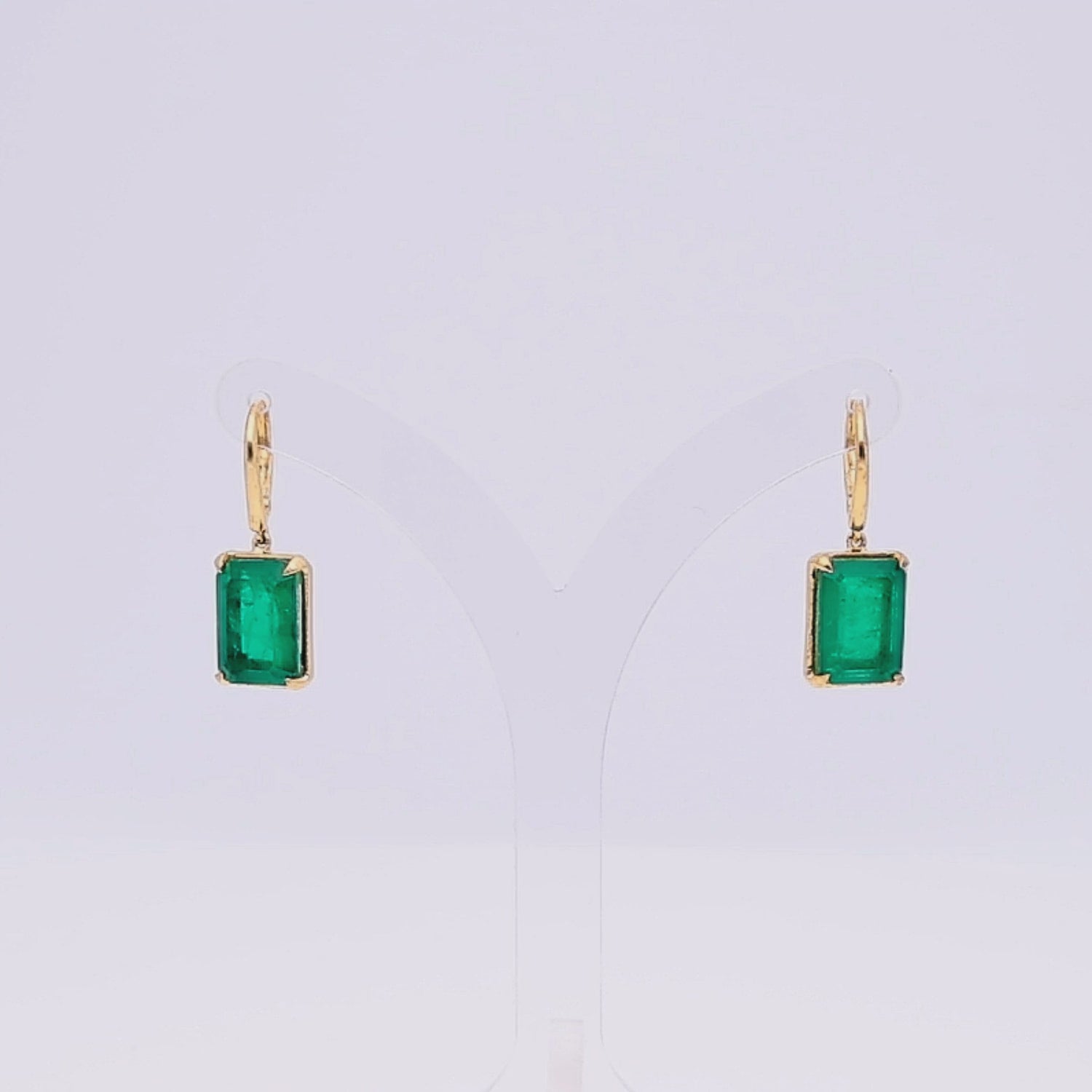 Emerald Silvique Earrings