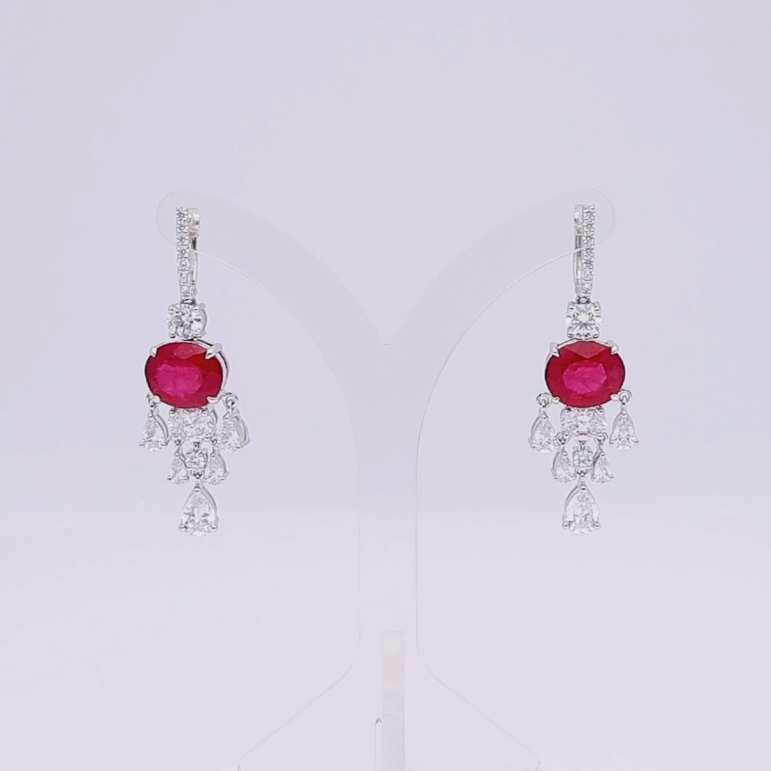 Ruby Roselle Spark Earrings