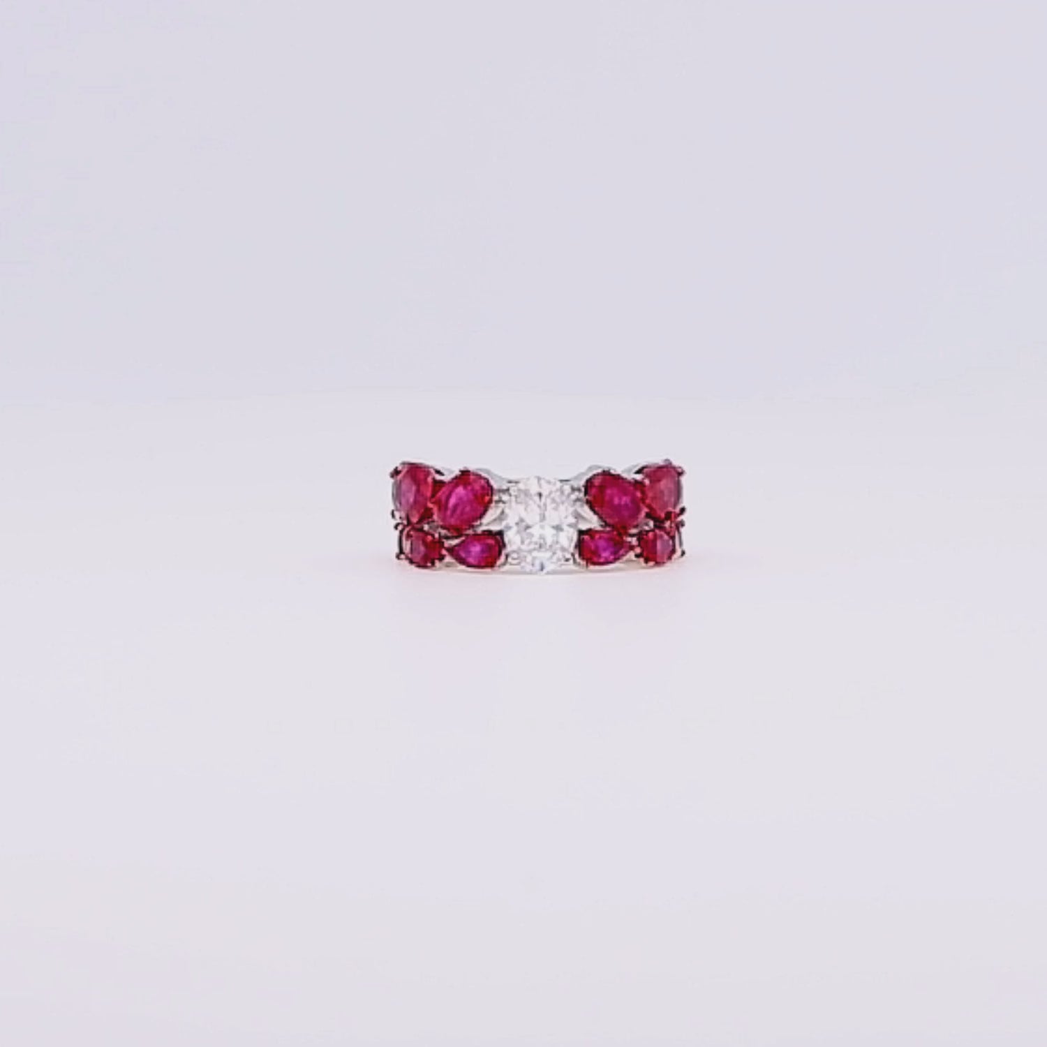 Crimson Solstice Ring