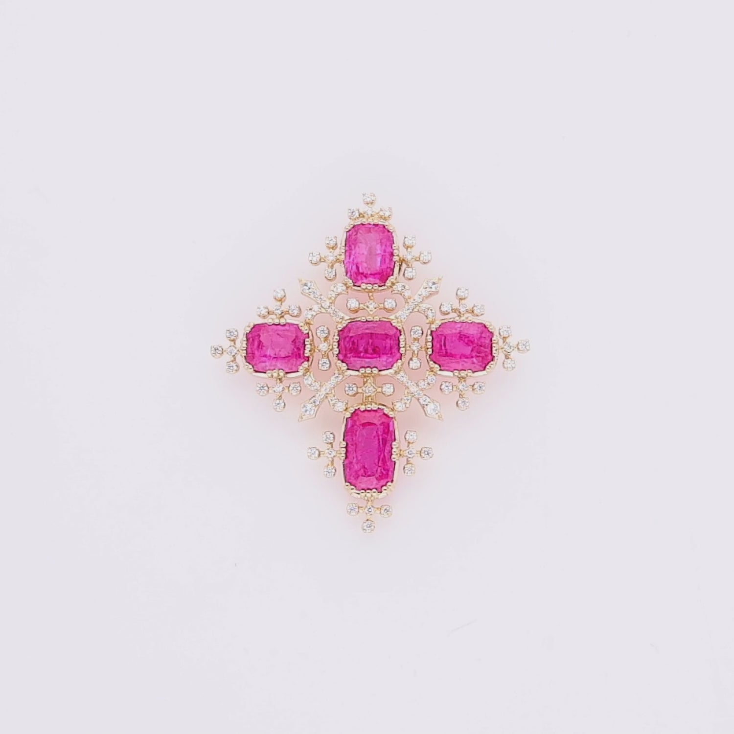 Velvet Spark Brooch