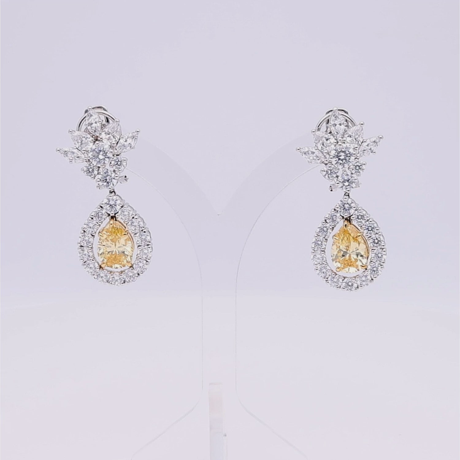 Yellow Sparkelle Earrings
