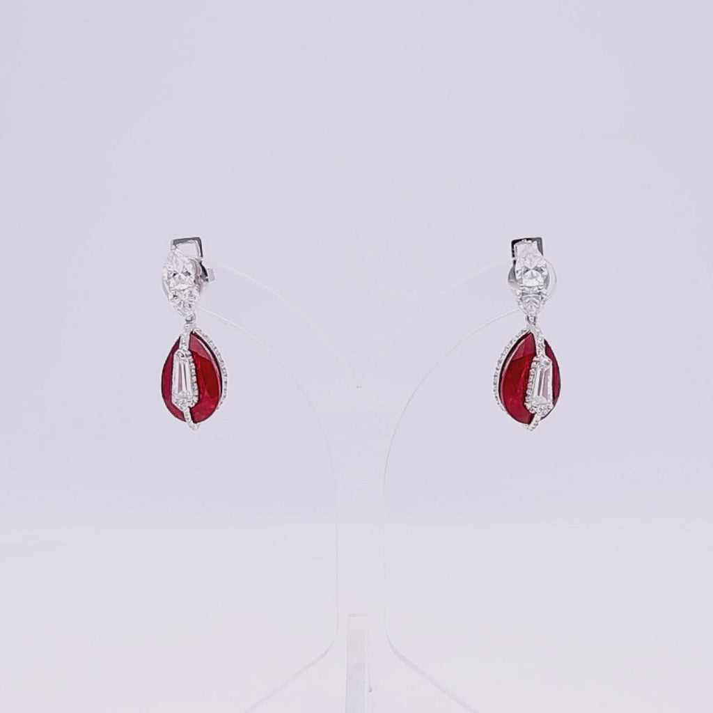Ruby Serenique Earrings