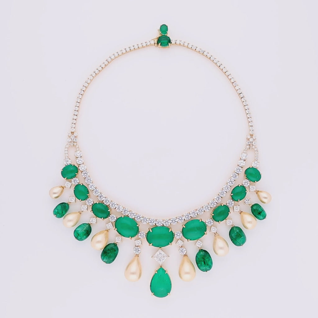 Emerelle Halo Necklace