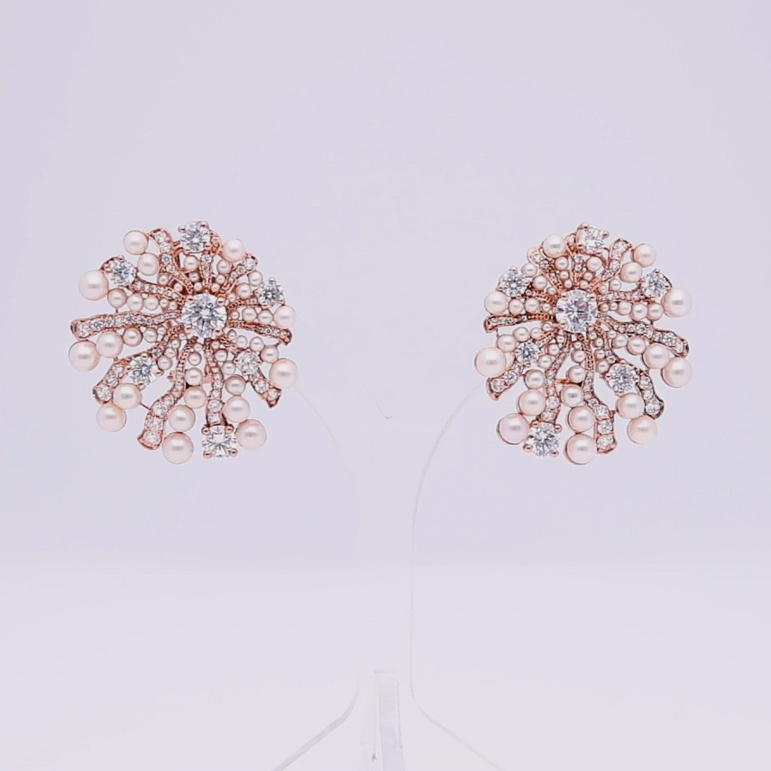 Pearl Rays Earrings