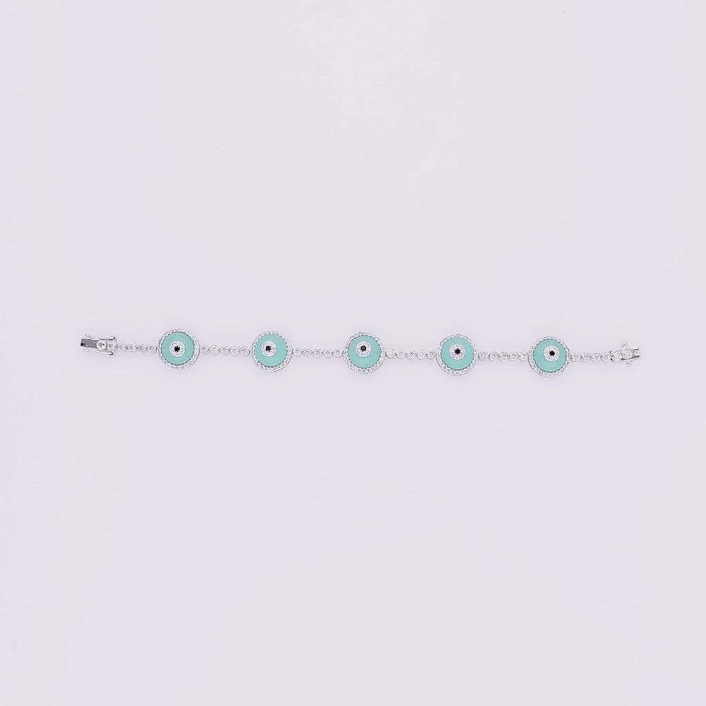 Emerald Eclipse Bracelet