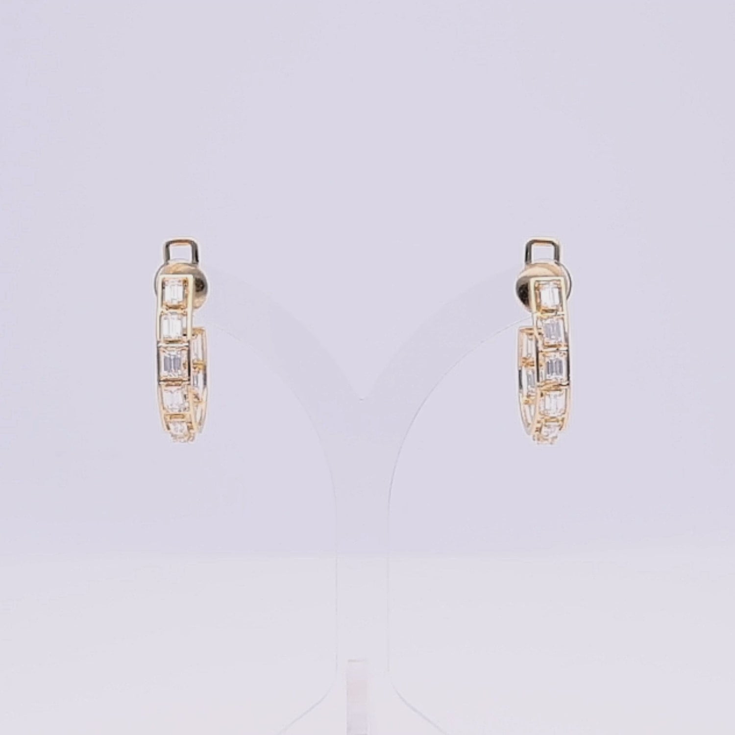 Golden Octo Halo Earrings