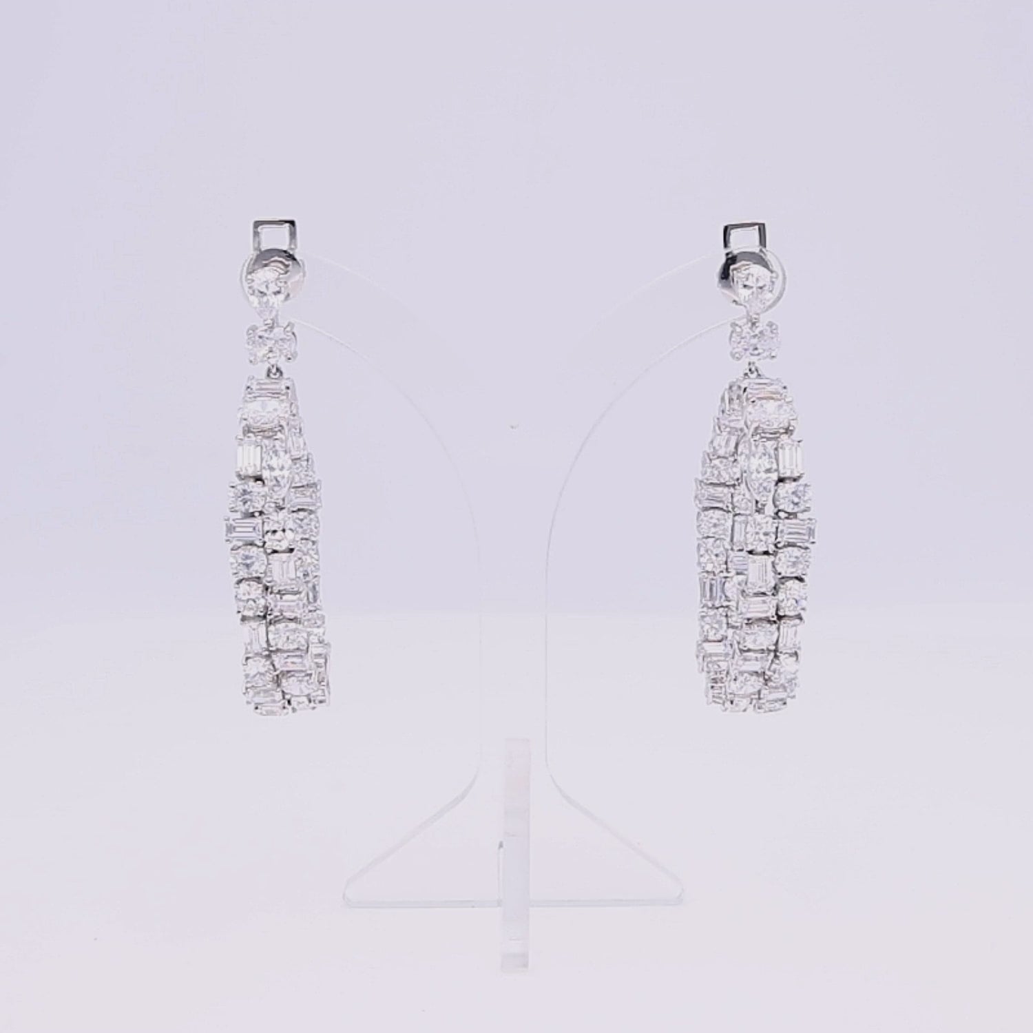 Fancycut Swing Earrings