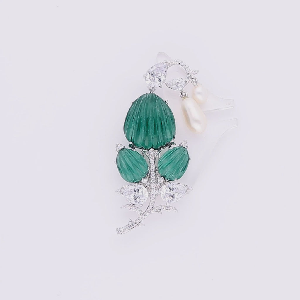 Emerald Enchant Brooch