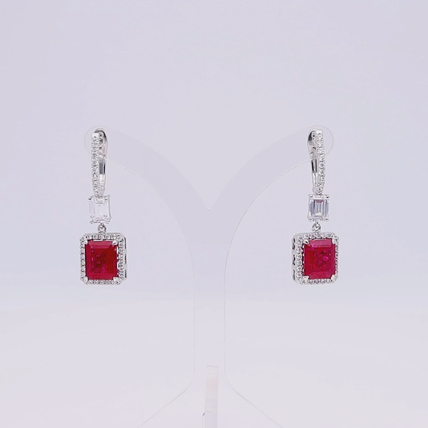 Ruby Pure Lustre Earrings