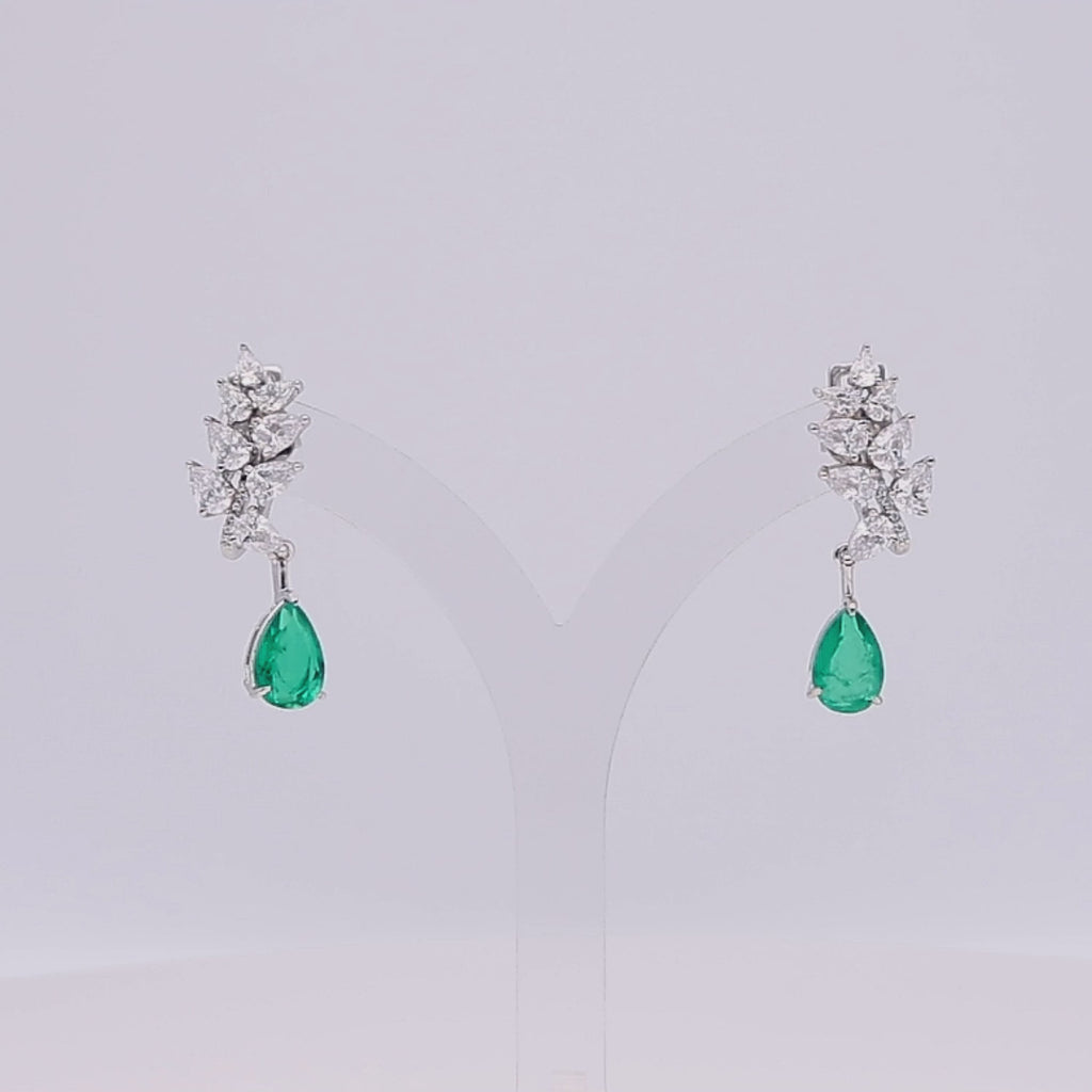 Leaflight Dangle Earrings